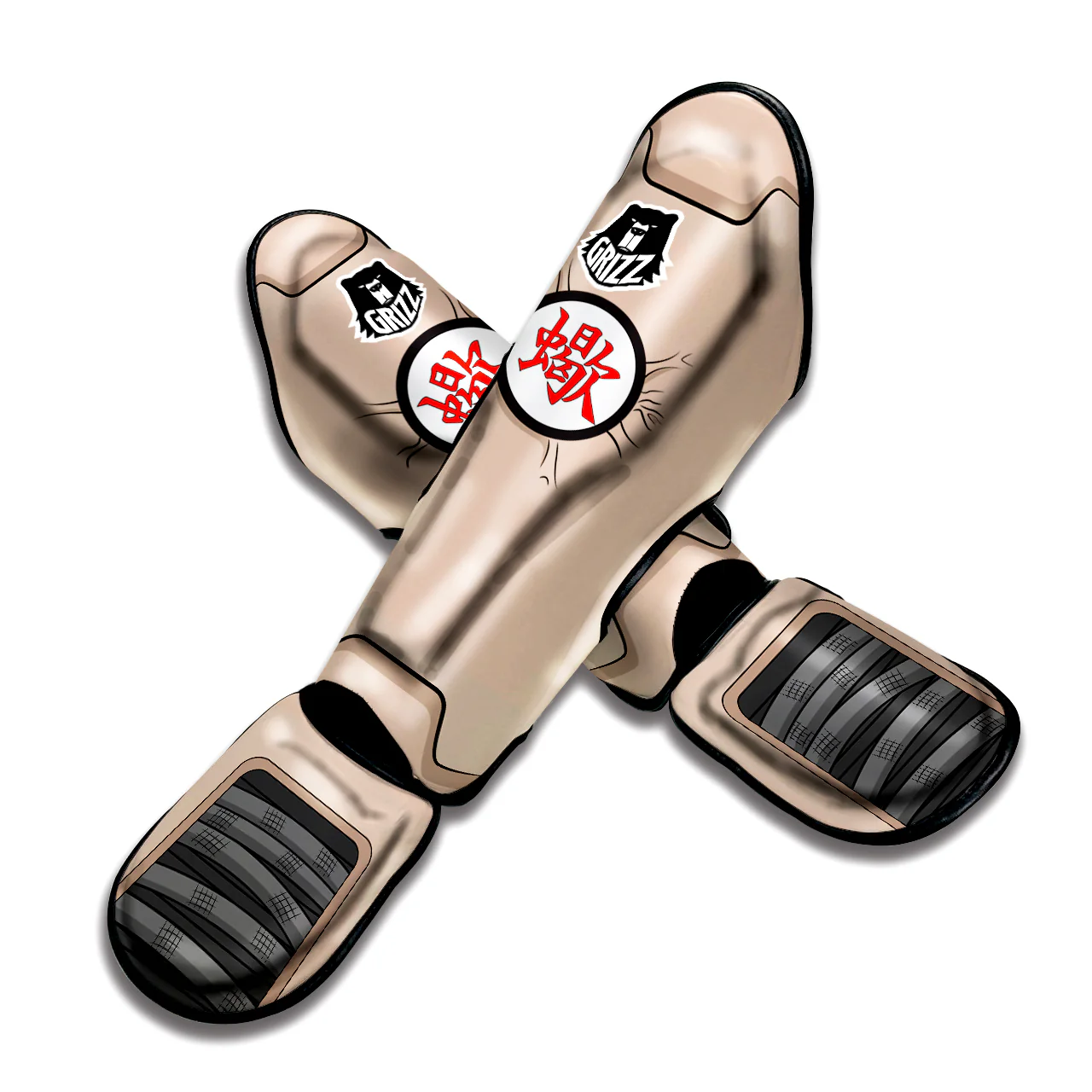 Sasori Akatsuki Muay Thai Shin Guards - Image 4