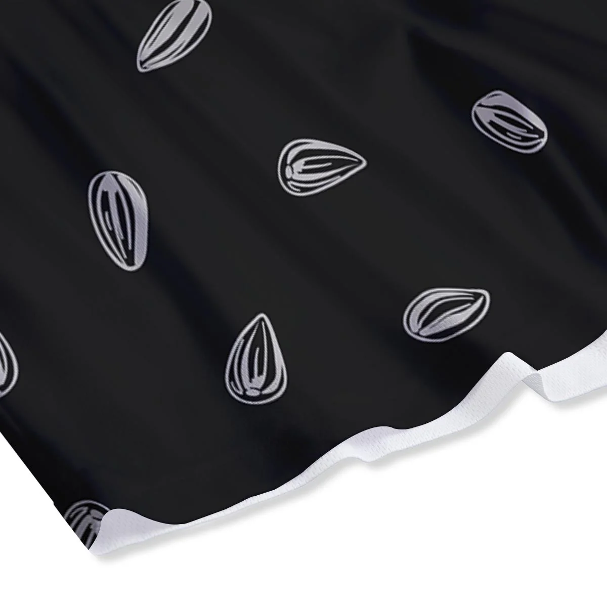 Seeds Sunflower Print Pattern Mesh Shorts - Image 4