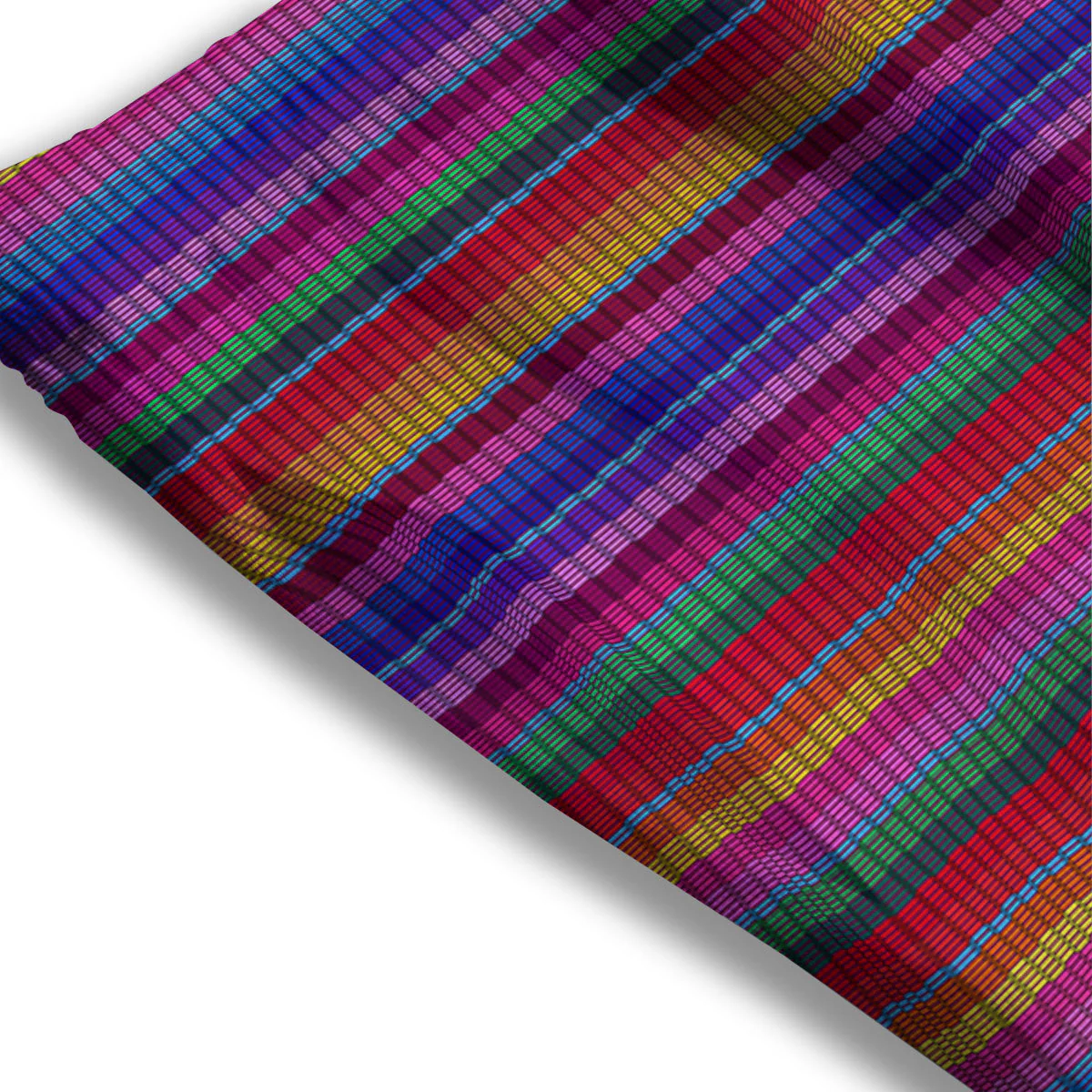 Serape Mexican Colorful Print Pattern Mesh Shorts - Image 3