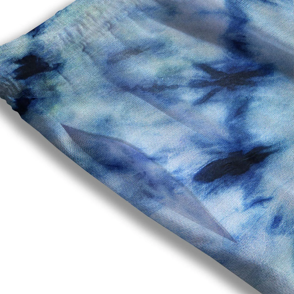 Shibori Tie Dye Print Mesh Shorts - Image 3