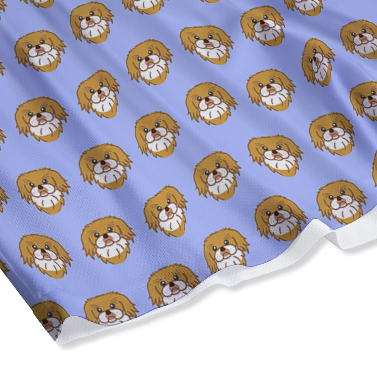 Shih Tzu Cute Print Pattern Mesh Shorts - Image 4