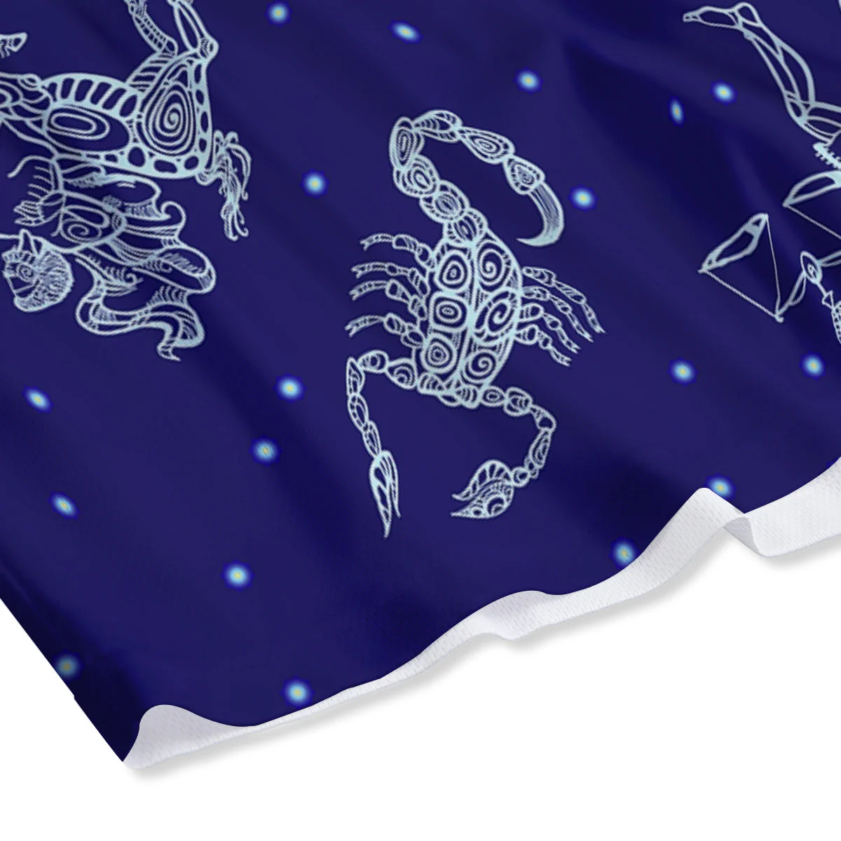 Signs Astrological And Capricorn Print Mesh Shorts - Image 4