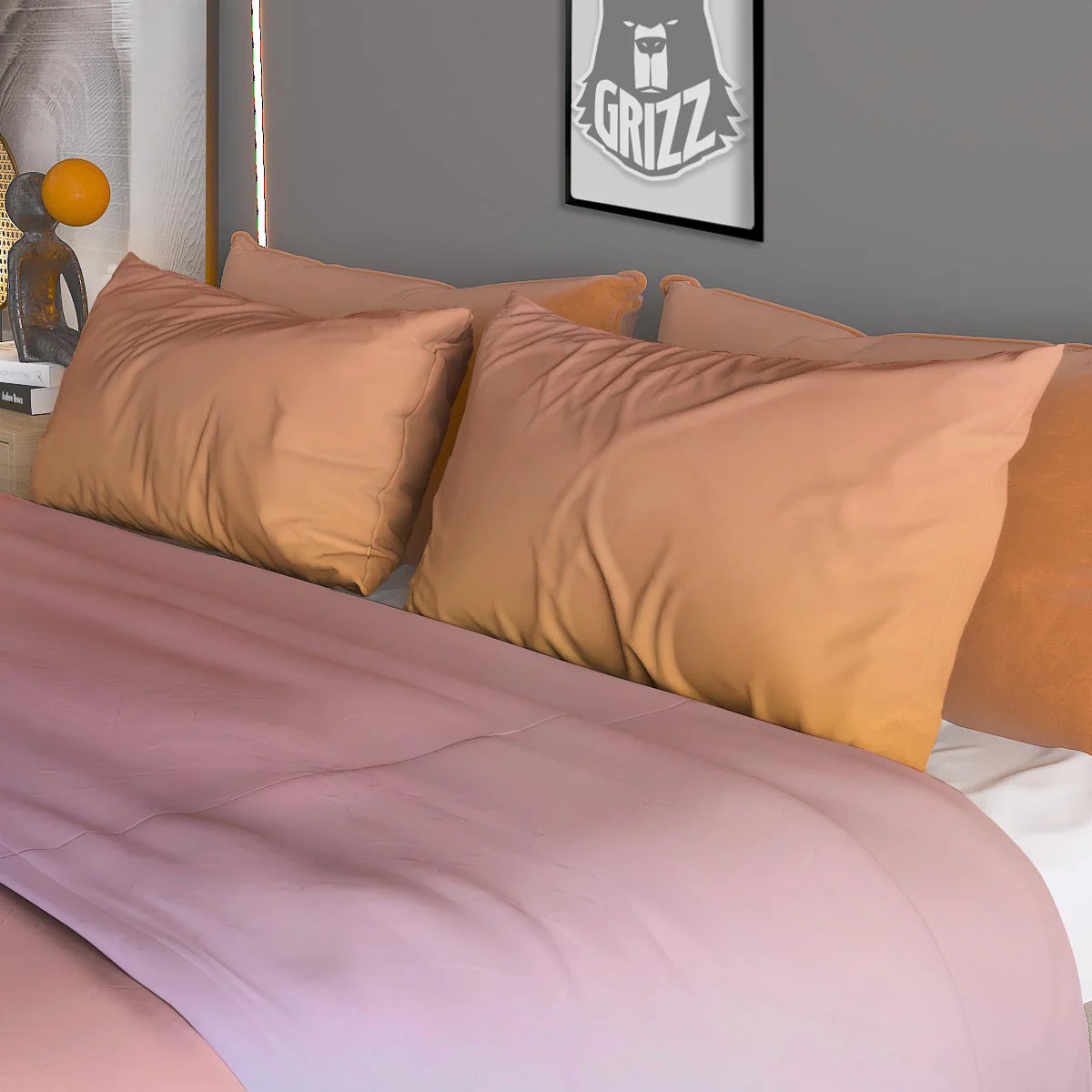 Sky Sunrise Print Duvet Cover Bedding Set - Image 3
