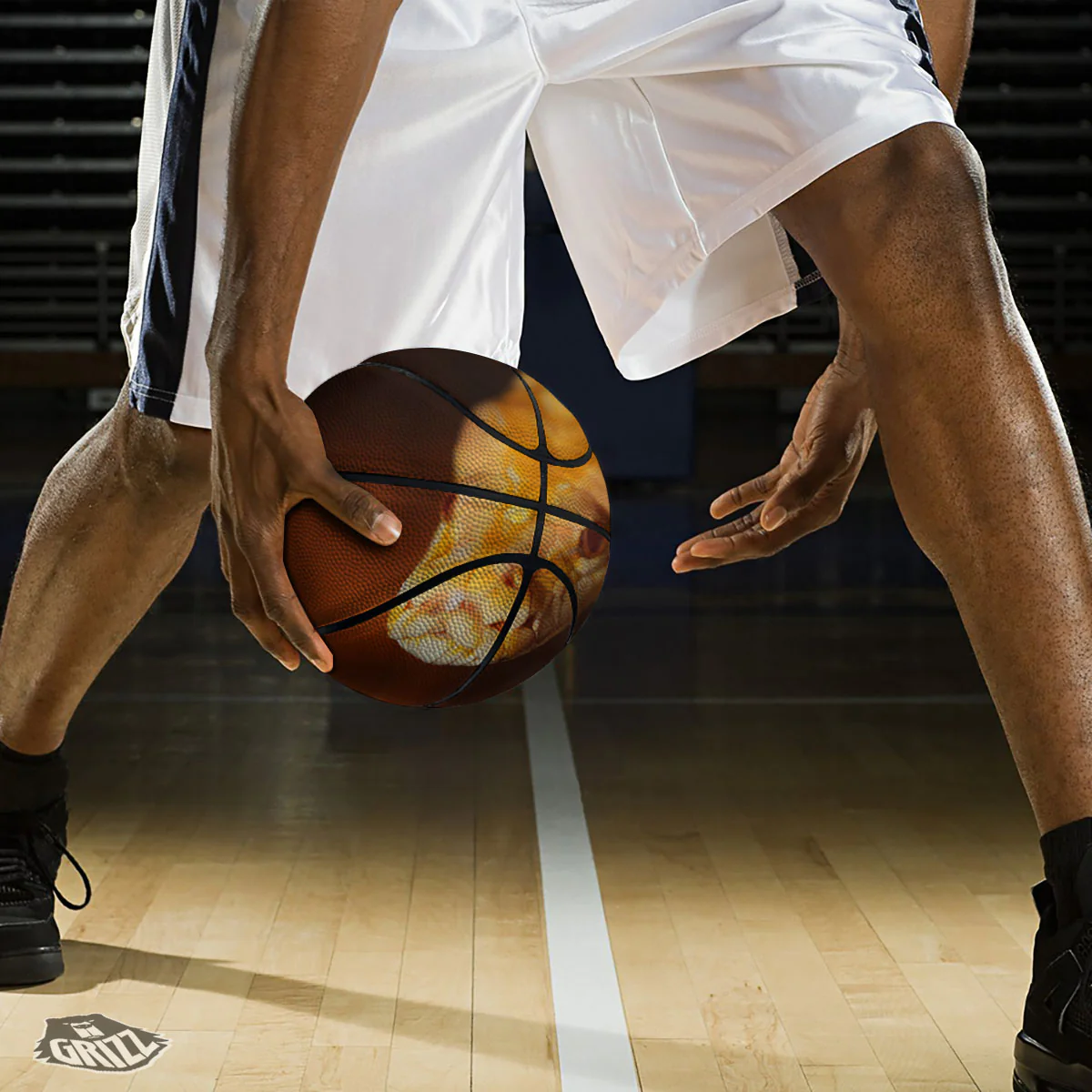 Snake Albino Print Basketball - Image 3