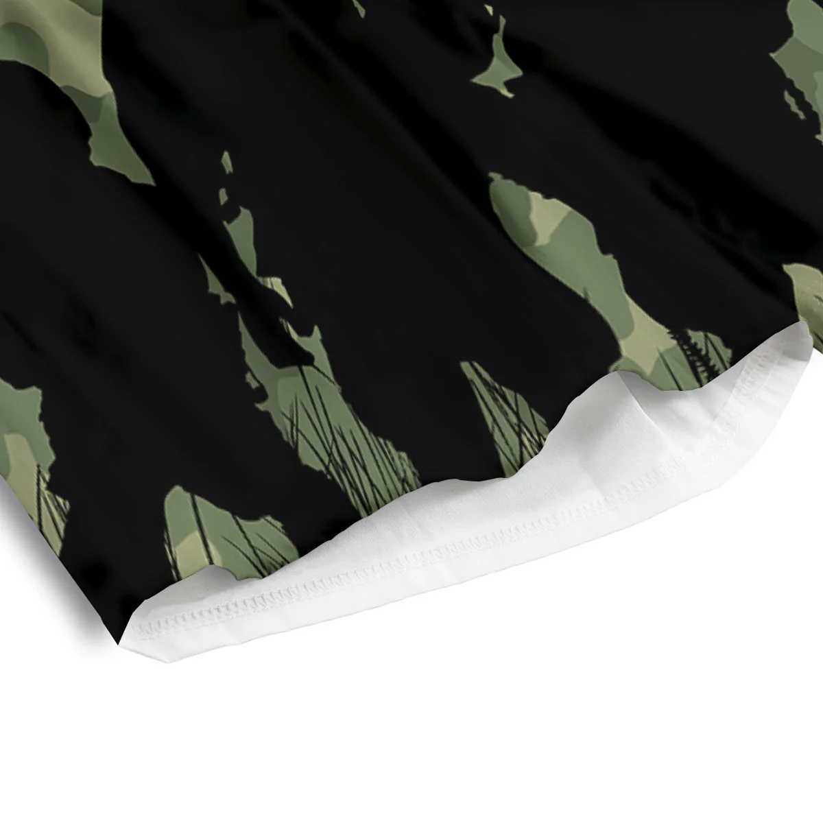 Soldiers And Camouflage Print Men's Athletic Shorts - Image 4