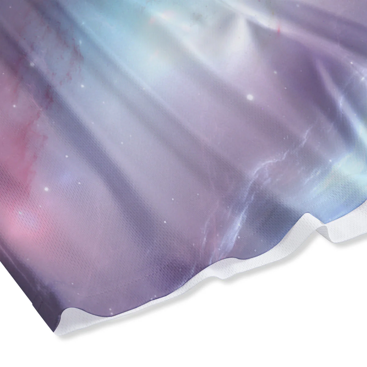 Space Cosmic Print Mesh Shorts - Image 4