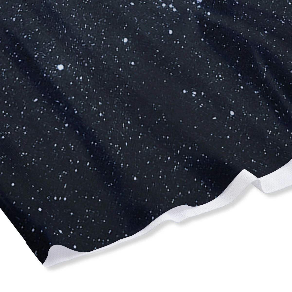 Space Dark Print Mesh Shorts - Image 4