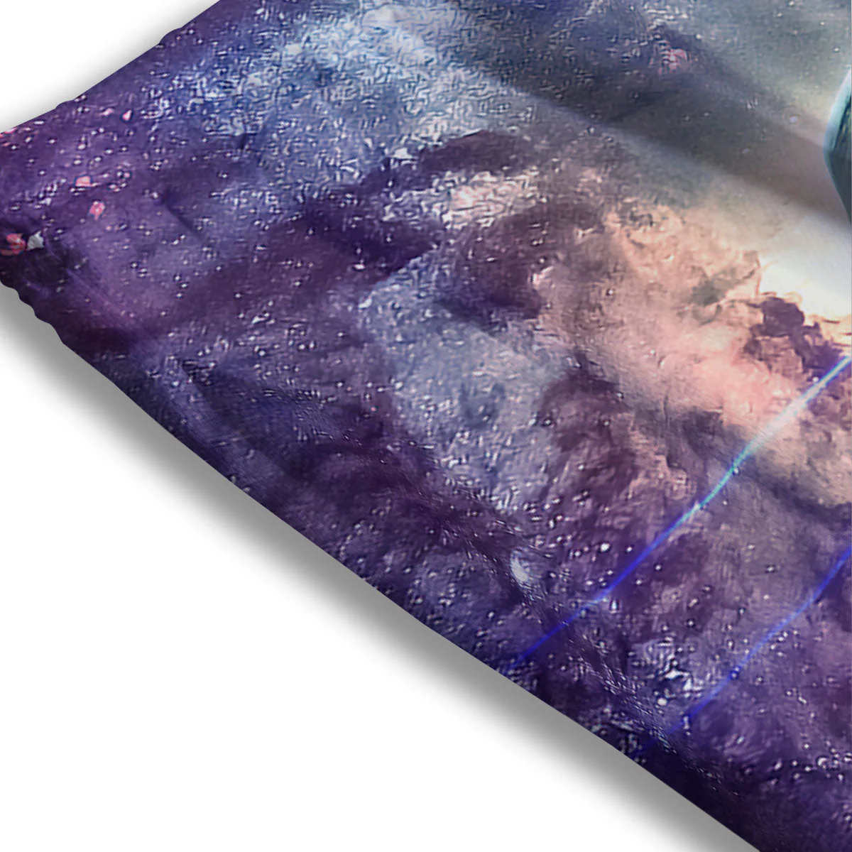 Space Endless Print Mesh Shorts - Image 3