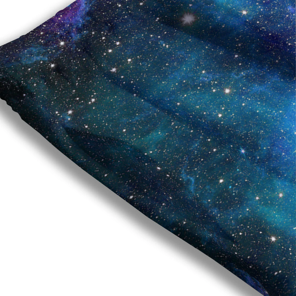 Space Nebula Print Mesh Shorts - Image 3