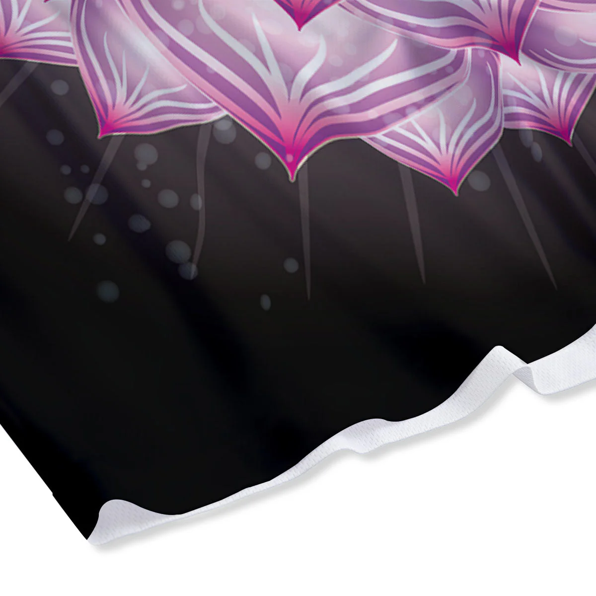 Spiritual Sahasrara Chakra Print Mesh Shorts - Image 4