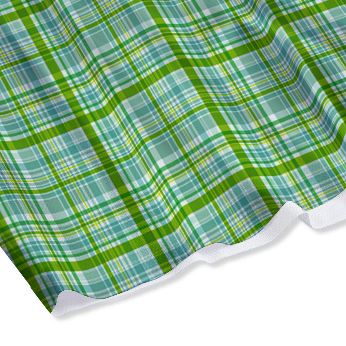 St. Patrick's Day Irish Plaid Print Mesh Shorts - Image 4