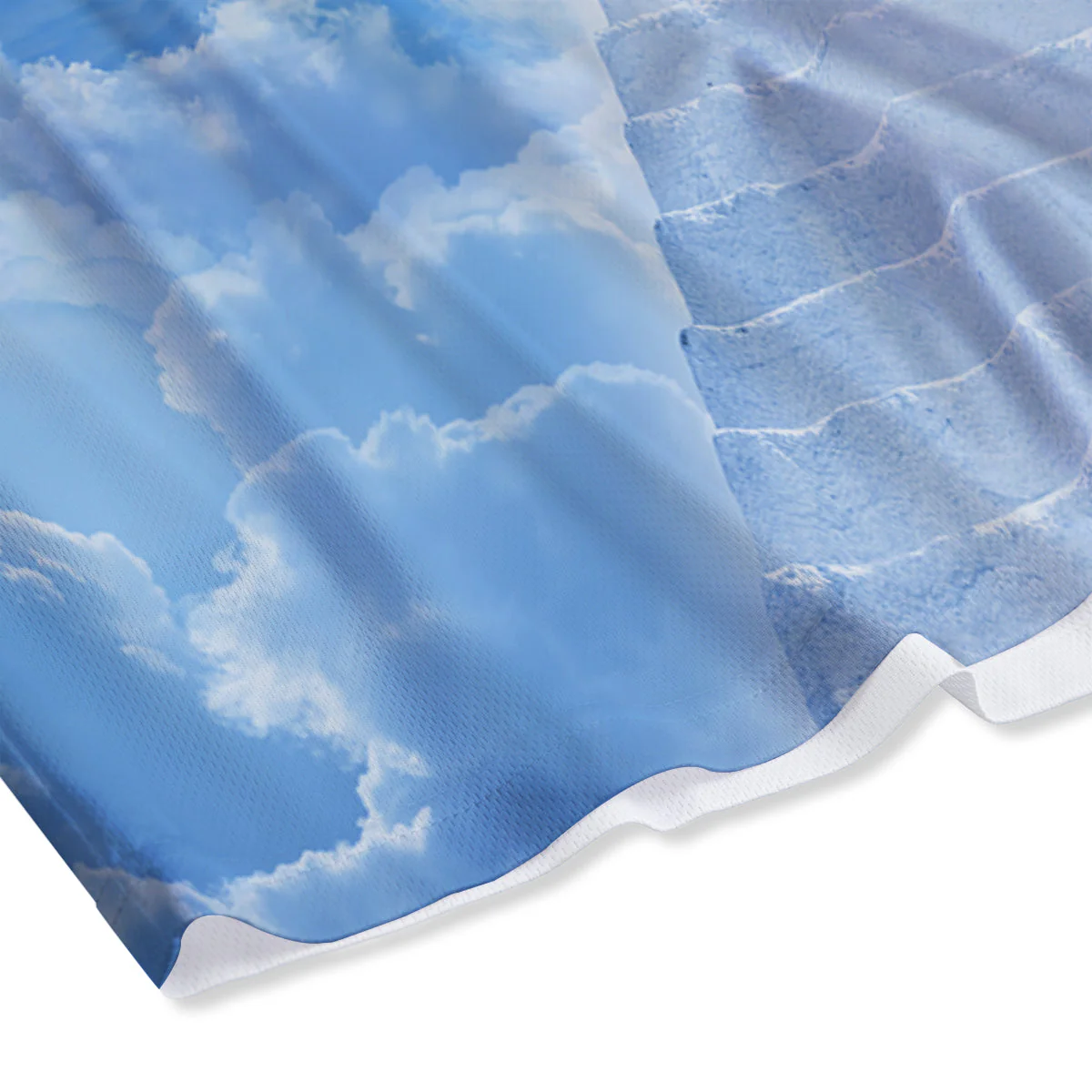 Stairs To Heaven Print Mesh Shorts - Image 4