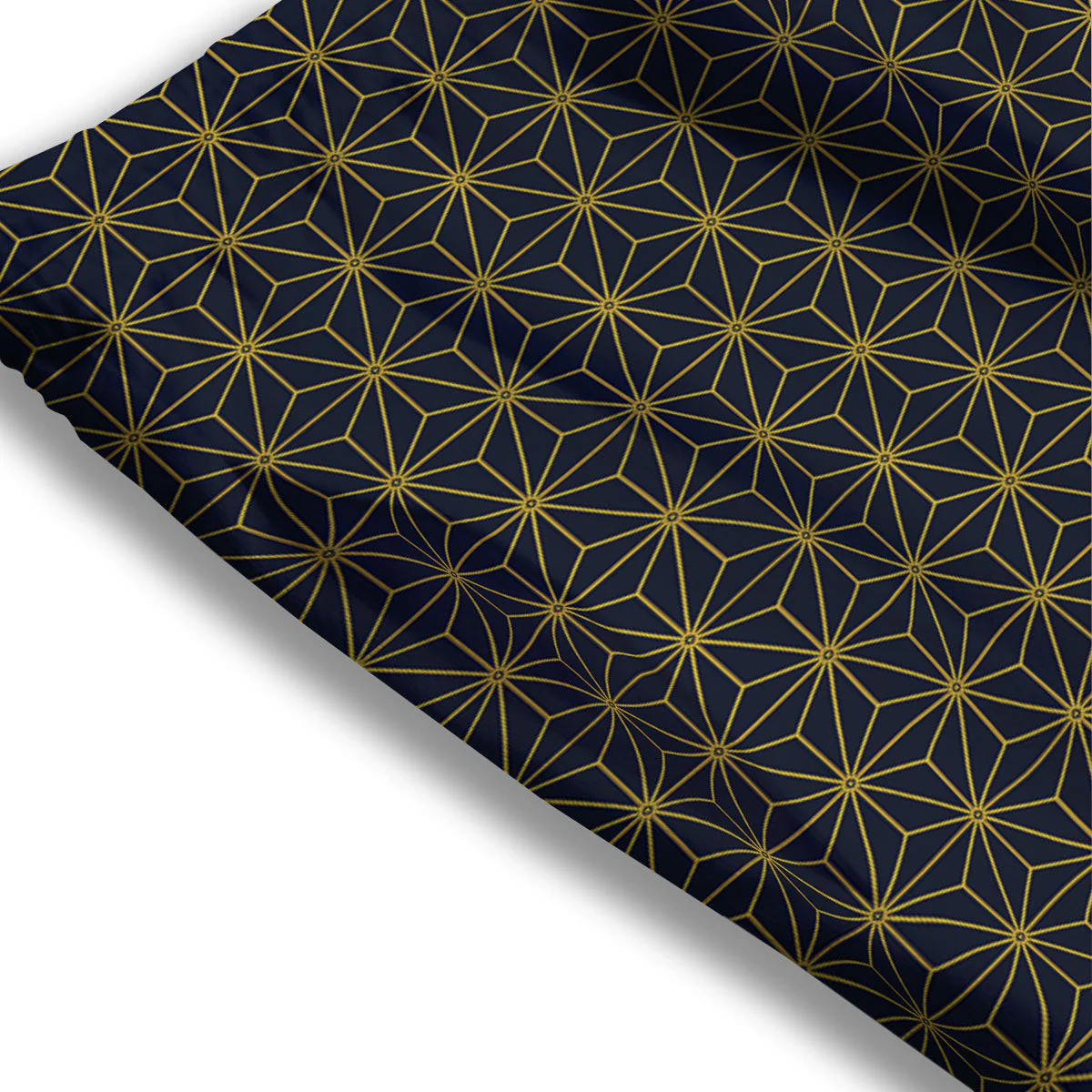 Star Geometric Print Pattern Mesh Shorts - Image 3