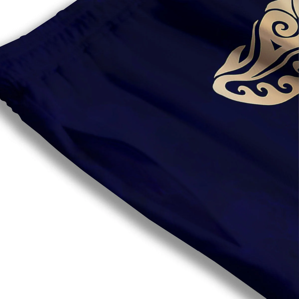 Stingray Spiritual Golden Print Mesh Shorts - Image 3