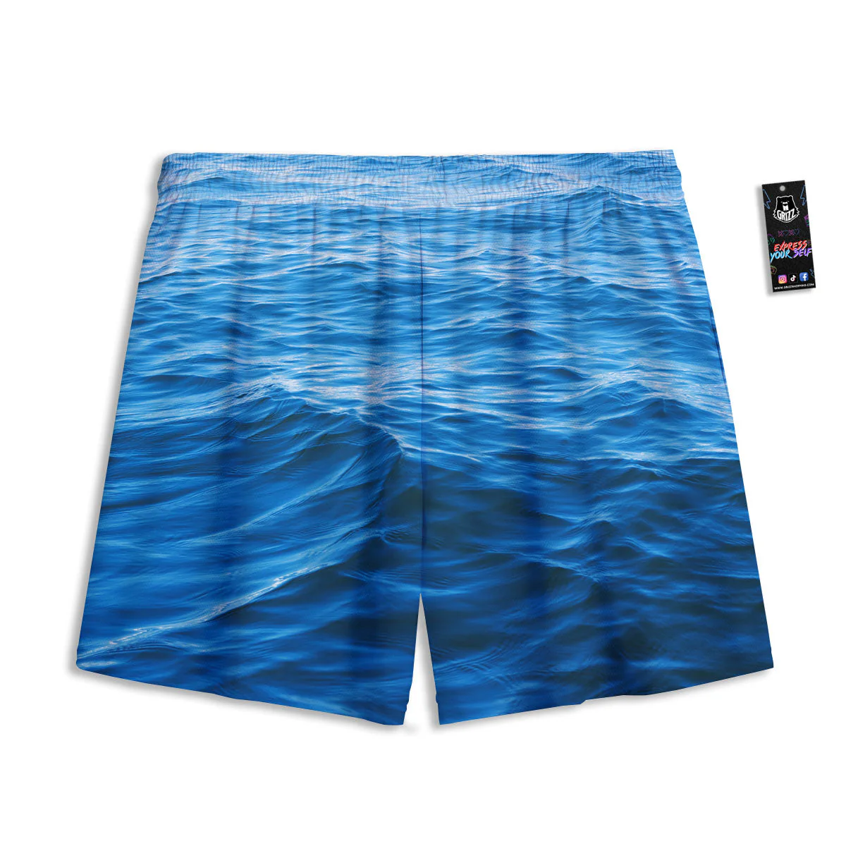 Surface Ocean Print Mesh Shorts - Image 2
