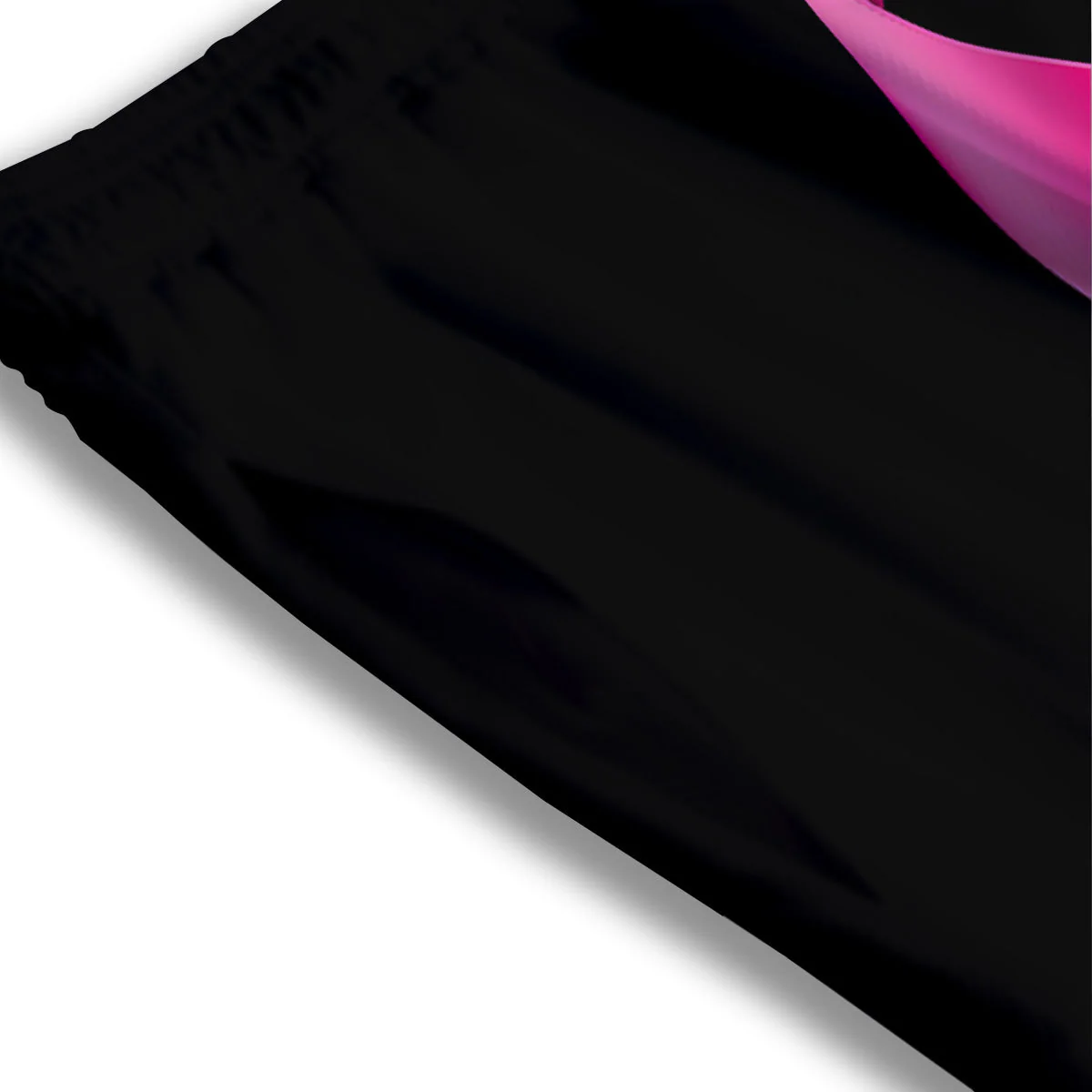 Symbol Breast Cancer Awareness Print Mesh Shorts - Image 3