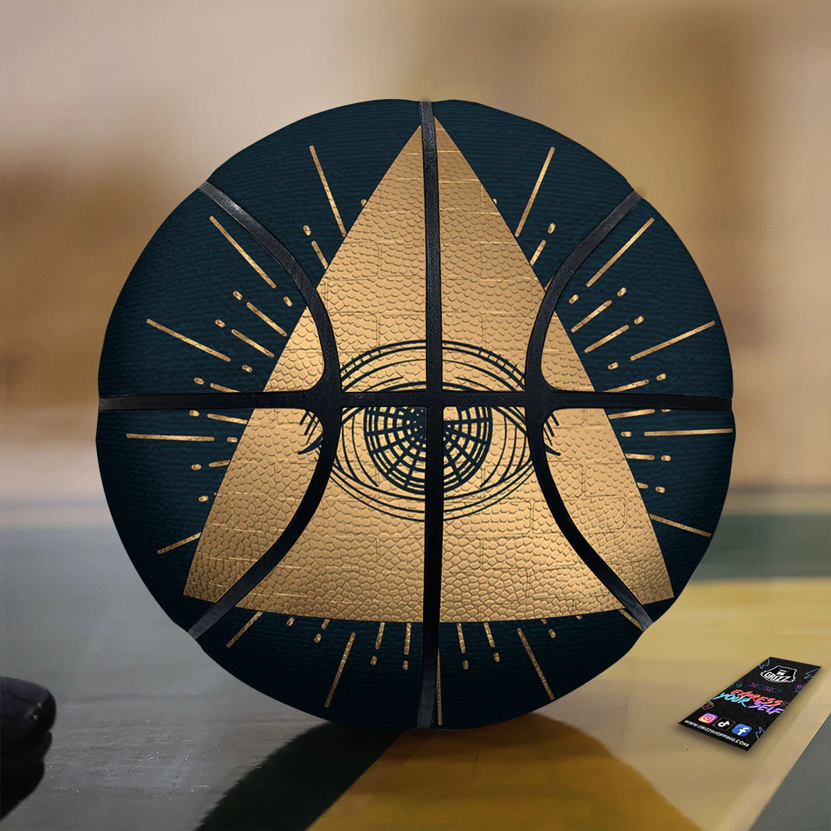 Symbol Illuminati Print Basketball