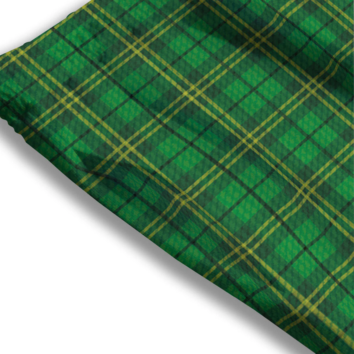 Tartan Saint Patrick's Day Print Mesh Shorts - Image 3