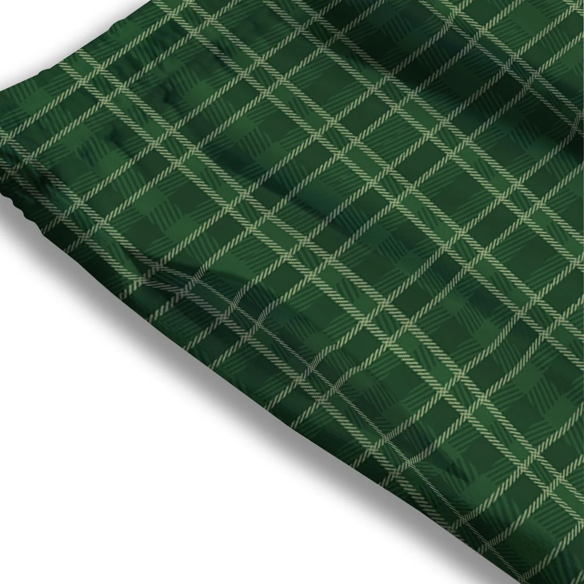 Tartan Saint Patrick's Day Print Pattern Mesh Shorts - Image 3