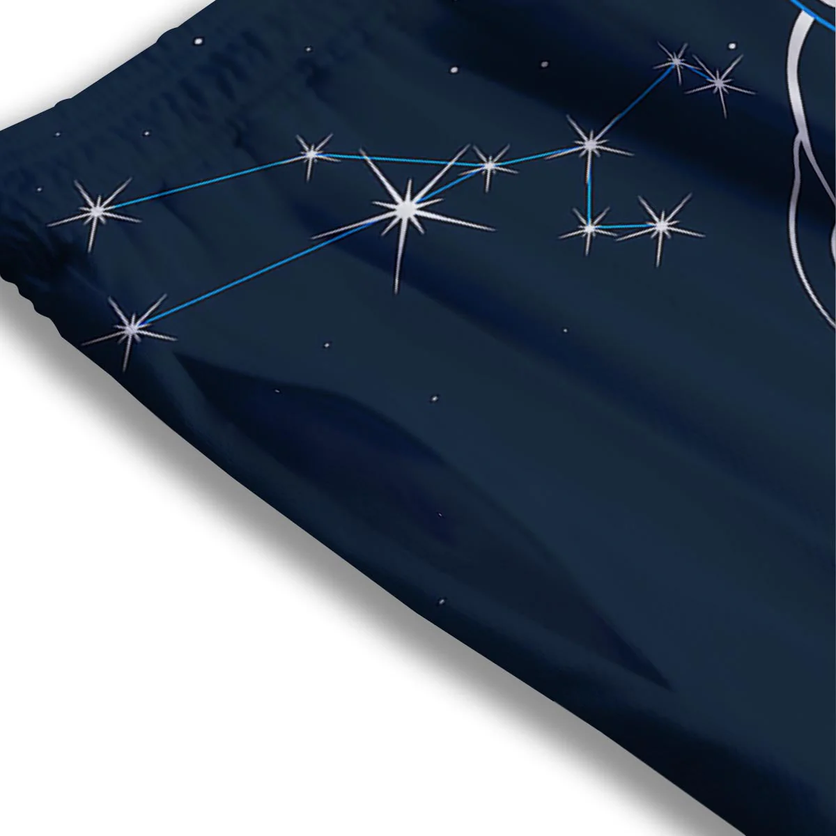 Taurus Constellation Sign Print Mesh Shorts - Image 3