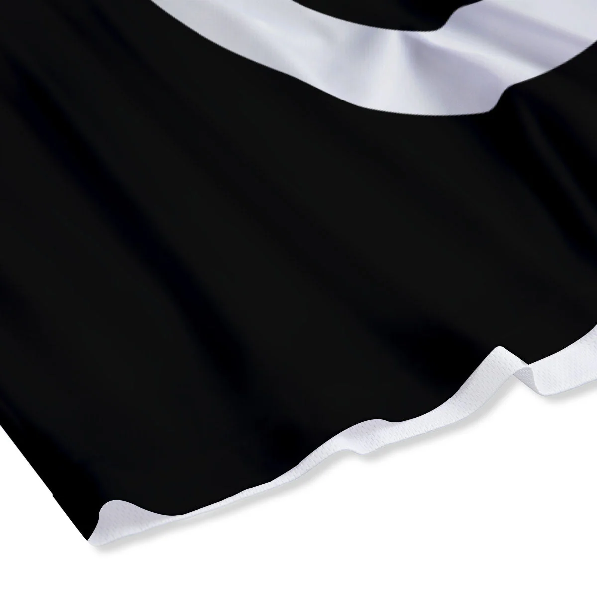 Taurus Sign White And Black Print Mesh Shorts - Image 4