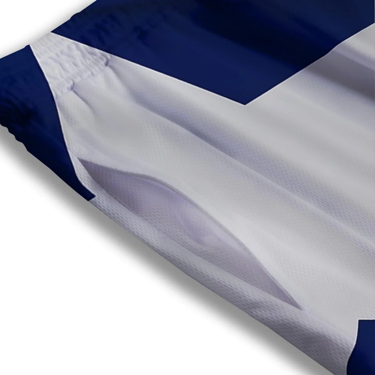 Texas Flag Print Mesh Shorts - Image 3