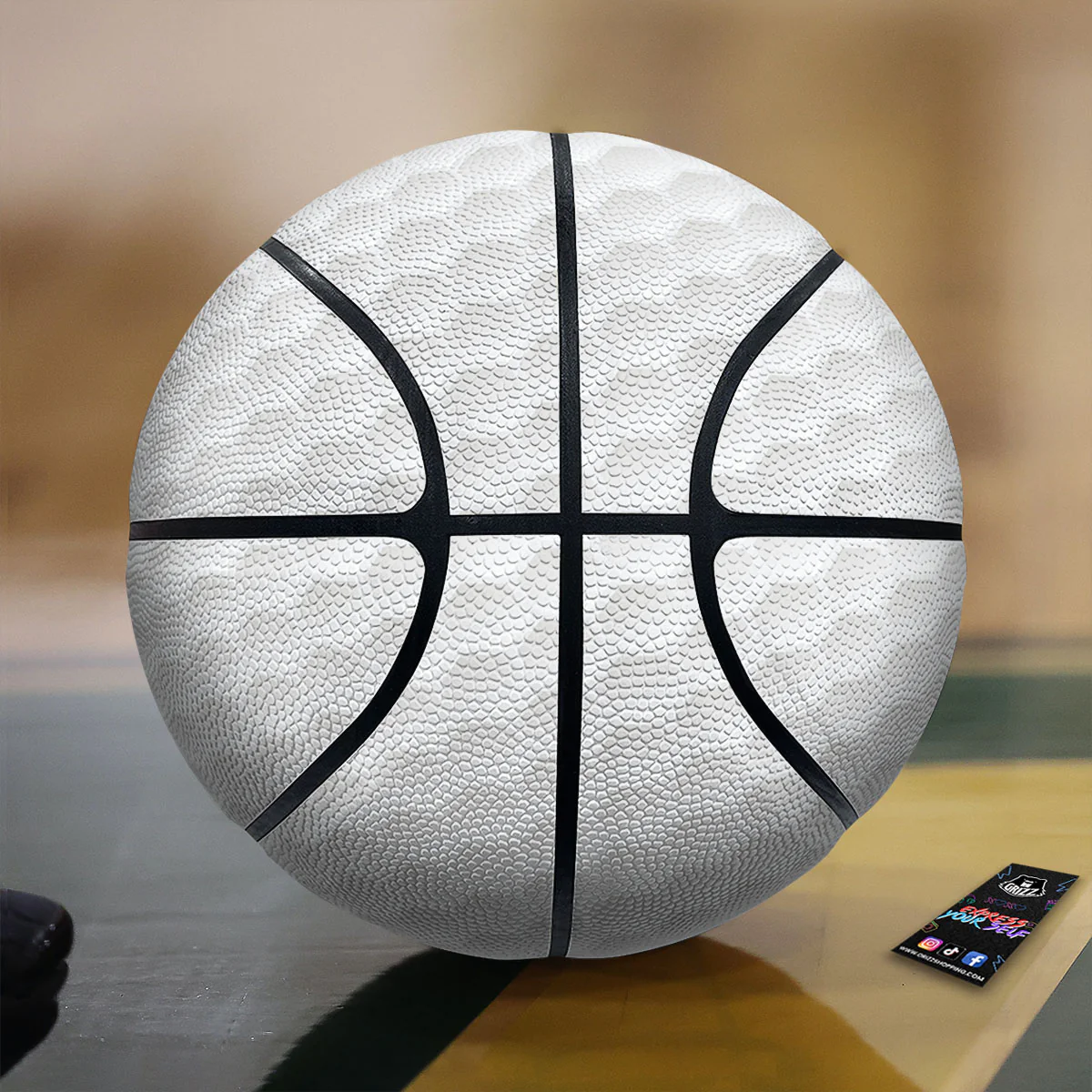 Texture Golf Ball Print Basketball