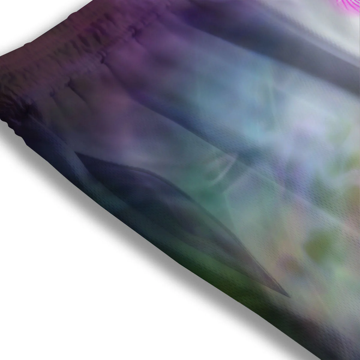 The Seven Chakras And Reiki Print Mesh Shorts - Image 3