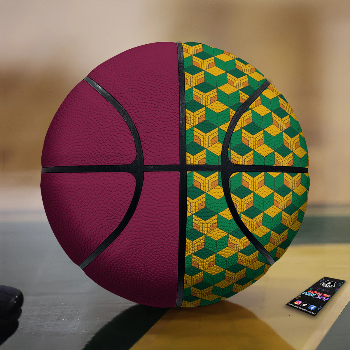 Tomioka Print Pattern Basketball