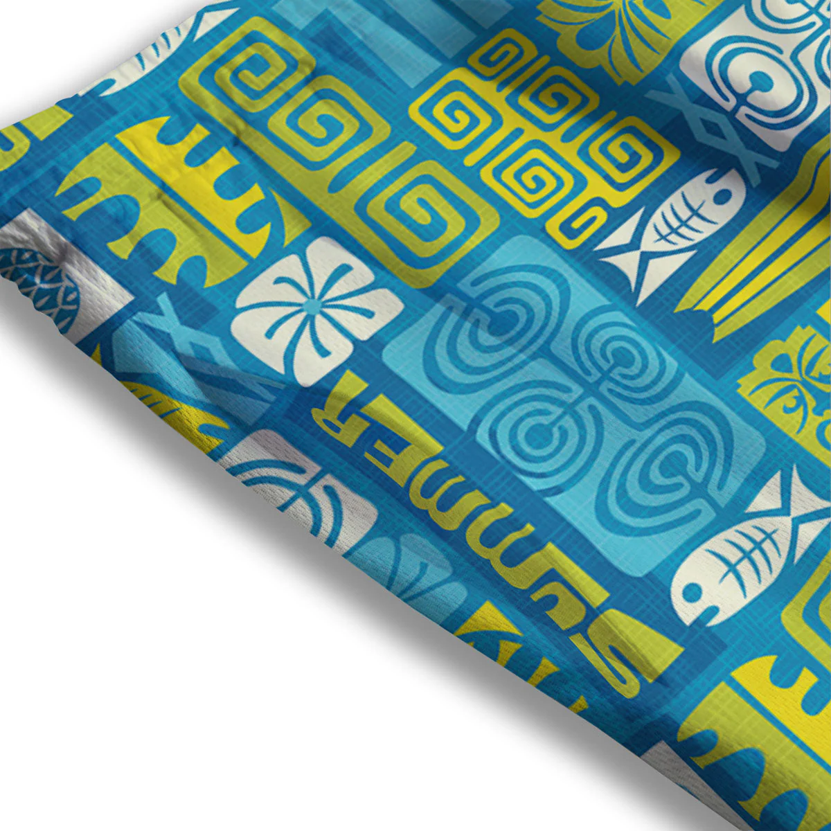 Tribal Hawaii Polynesian Print Mesh Shorts - Image 3