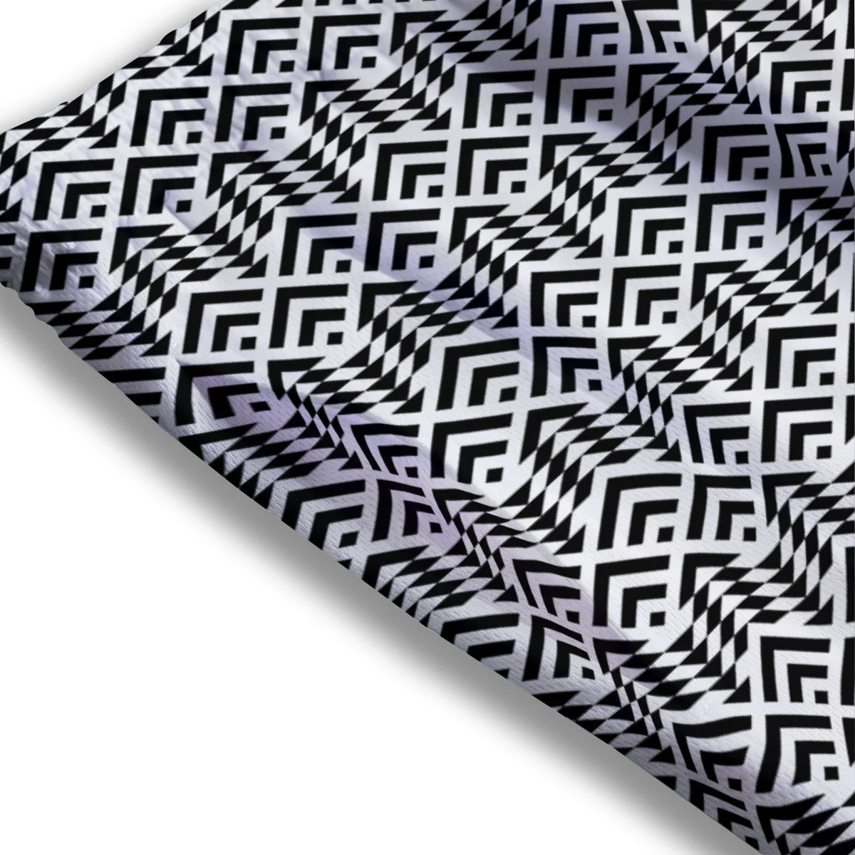 Tribal Maori Print Pattern Mesh Shorts - Image 3