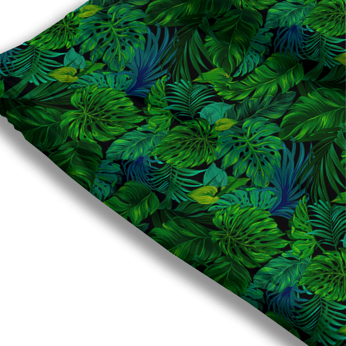 Tropical Aloha Hawaii Print Pattern Mesh Shorts - Image 3