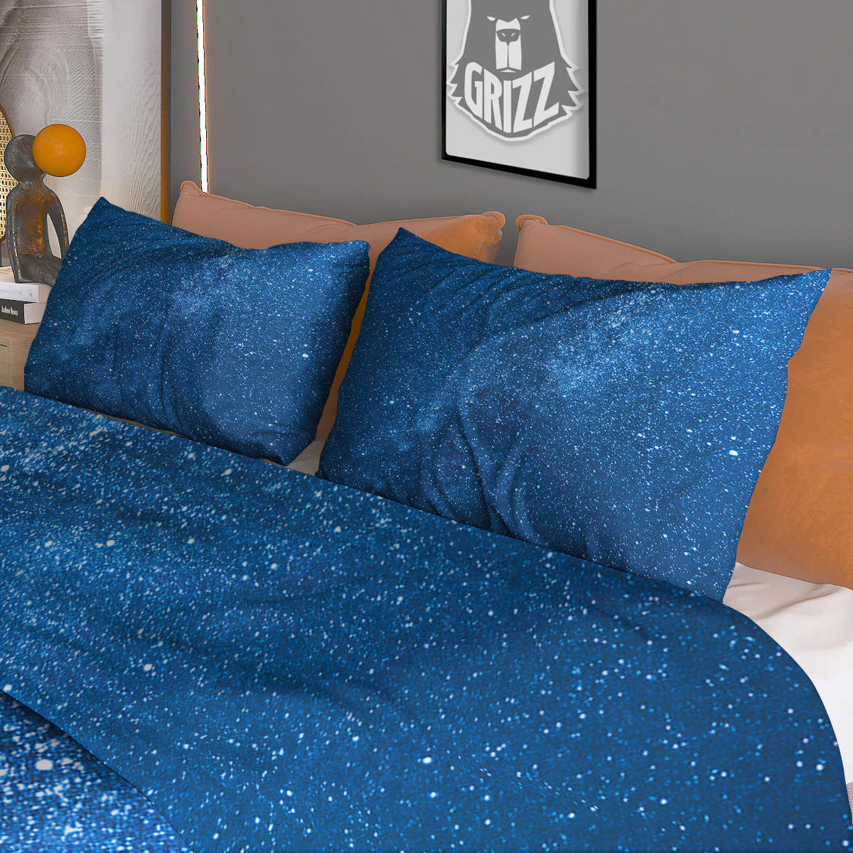 Universe Galaxy Milky Way Print Duvet Cover Bedding Set - Image 3