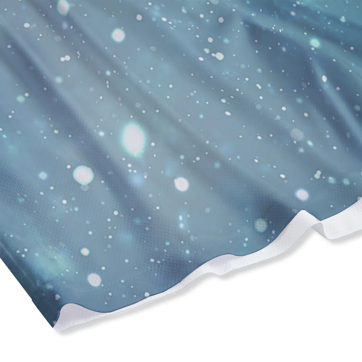 Universe Galaxy Space Blue Sky Print Mesh Shorts - Image 4