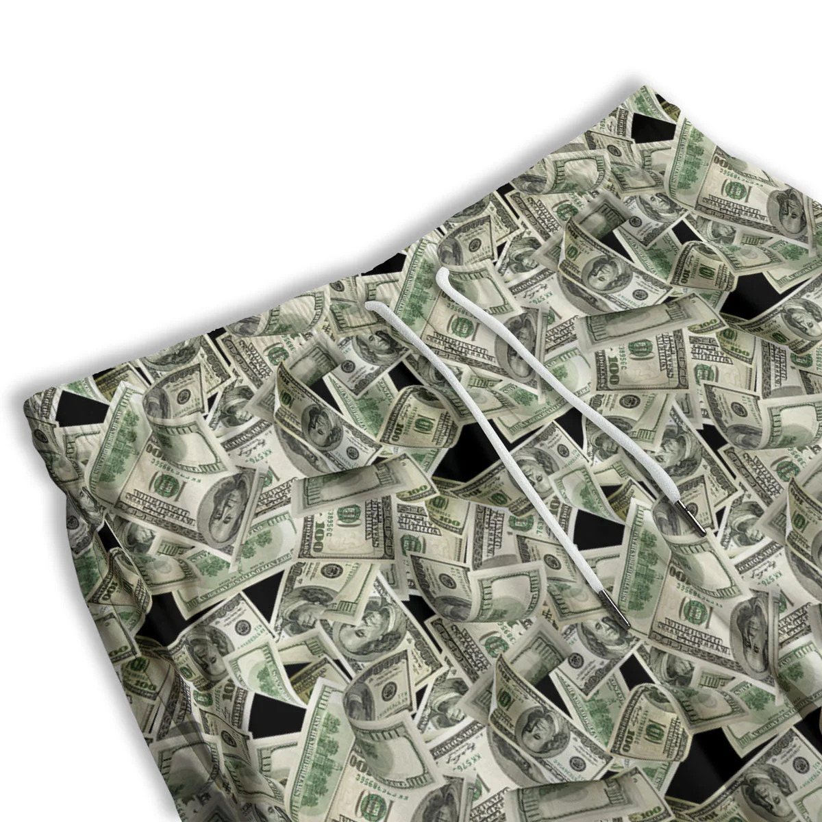USD Flying Print Men's Athletic Shorts - Image 3