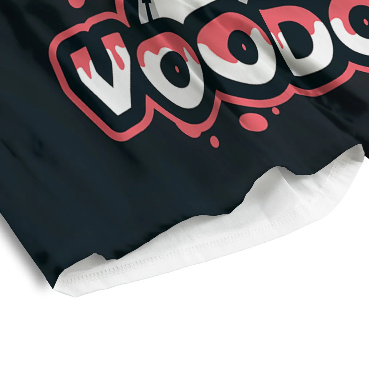 Voodoo Doll Cartoon Print Men's Athletic Shorts - Image 4