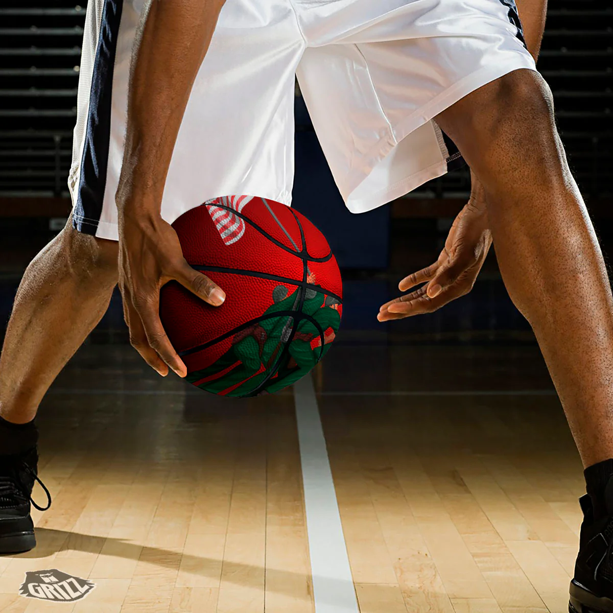 War Memorial American Print Basketball - Image 3