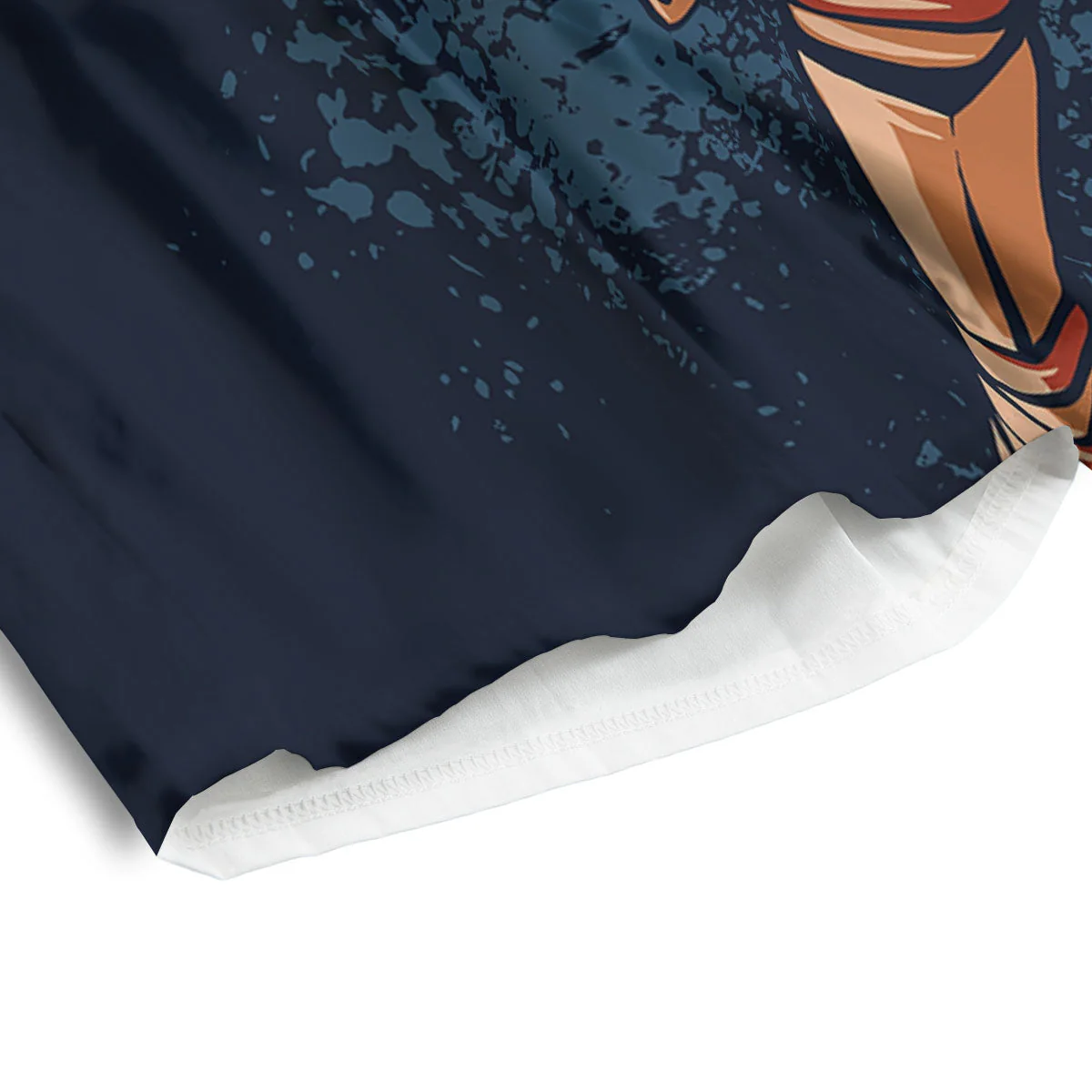Warrior Spartan Print Men's Athletic Shorts - Image 4