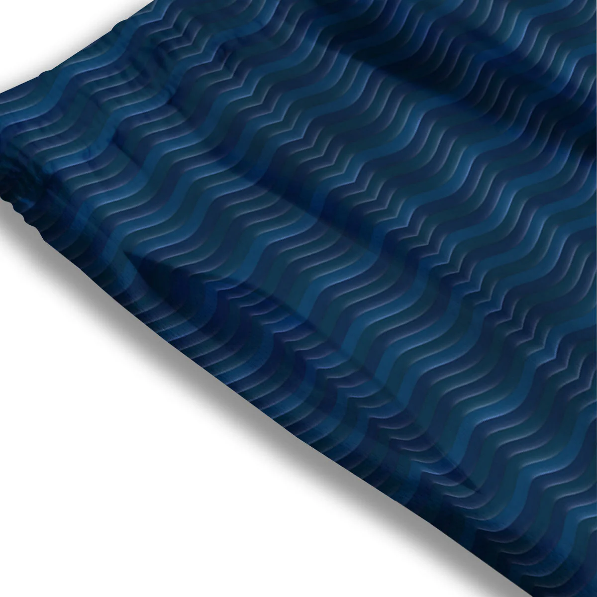 Wave Surfing Deep Sea Print Pattern Mesh Shorts - Image 3
