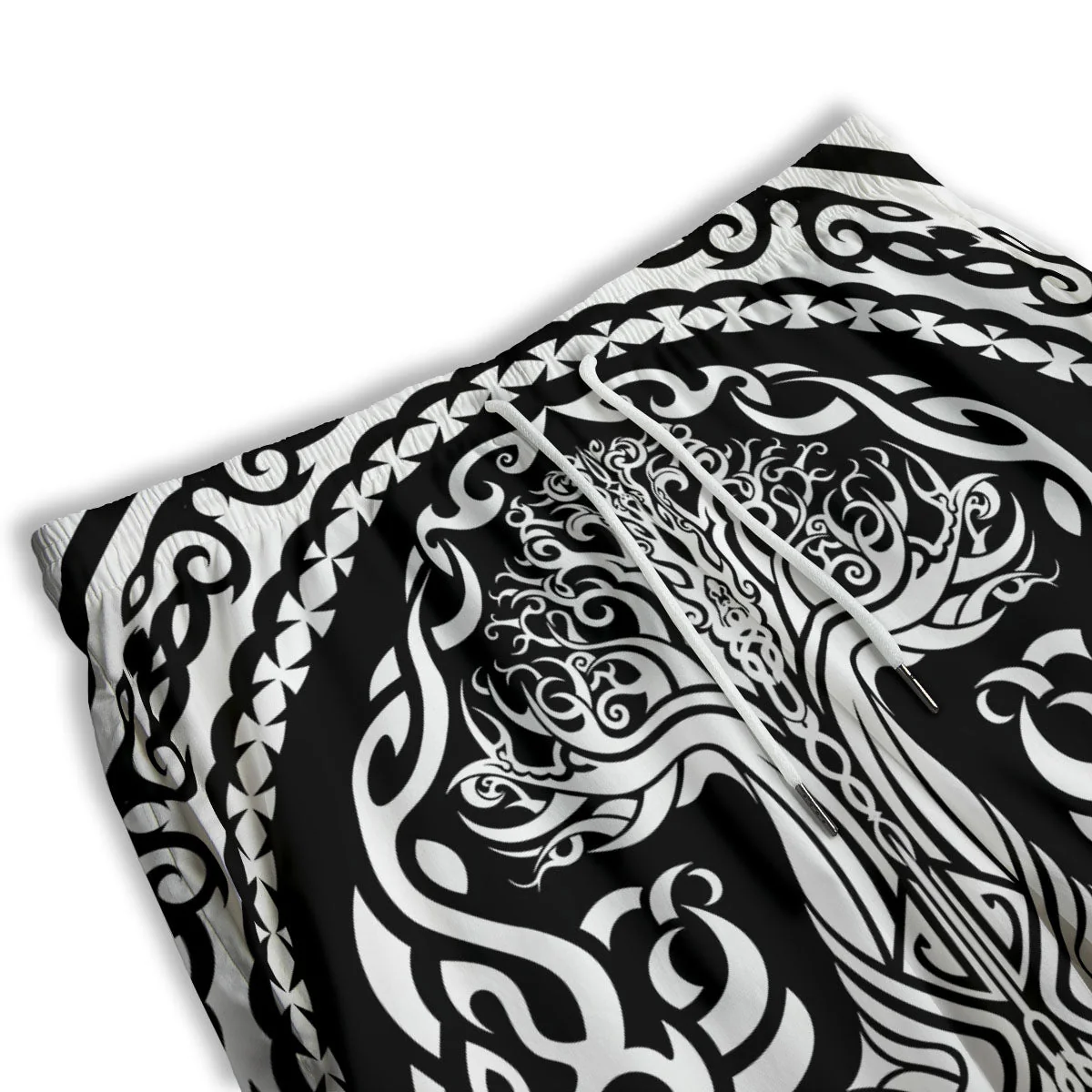 Yggdrasil Tree Ancient Print Men's Athletic Shorts - Image 3