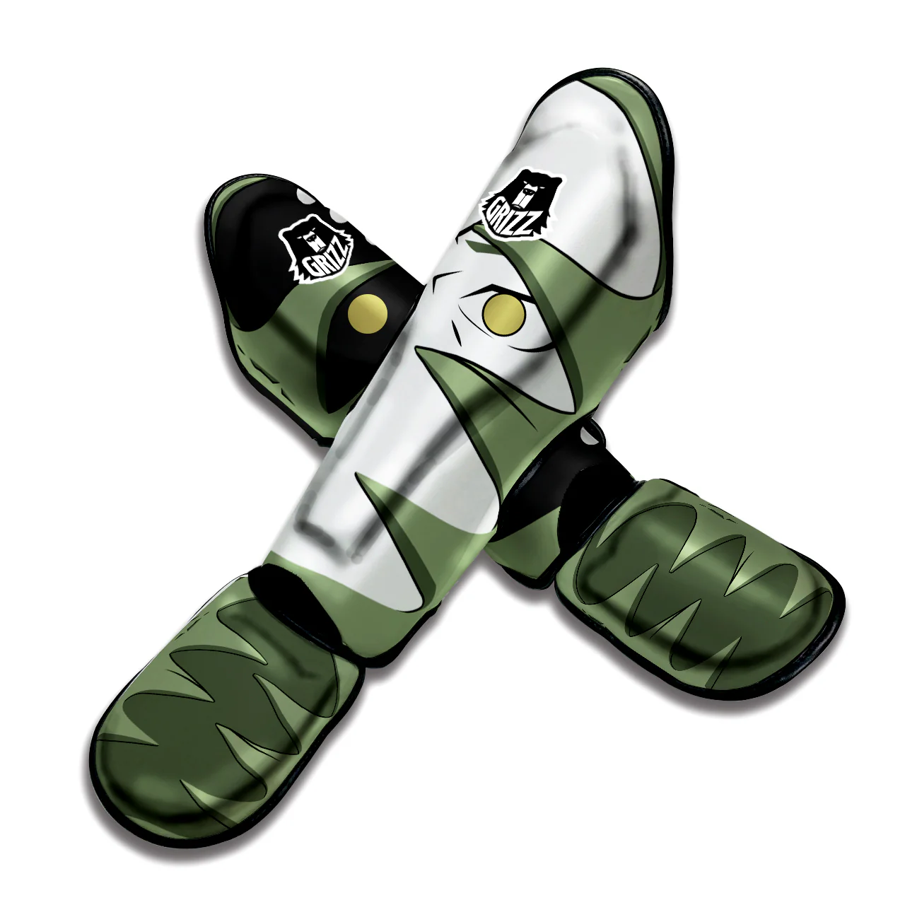 Zetsu Akatsuki Muay Thai Shin Guards - Image 4
